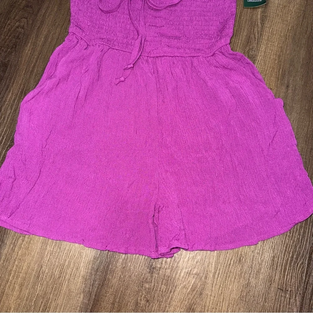 NWT Target Wild Fable Violet Swim Coverup Romper